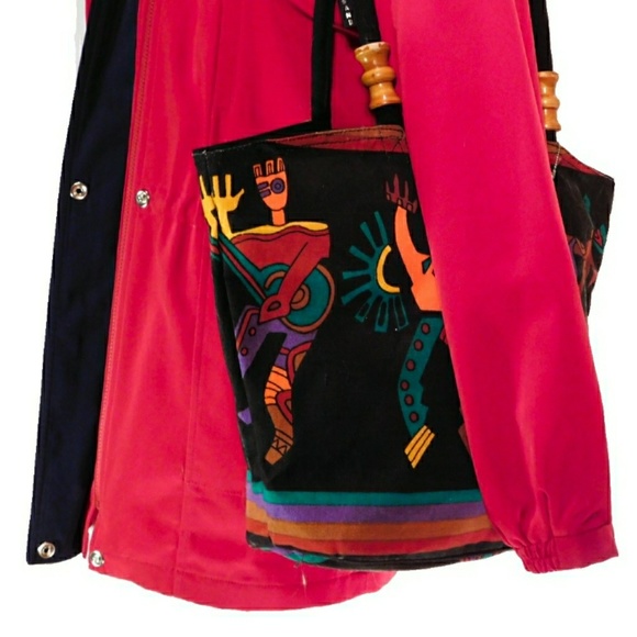 SUN & SAND Handbags - BEAUTIFUL LARGE SUN & SAND COLORFUL TOTE/SHLDR BAG